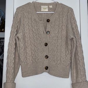 Medium Maeve Anthropolgie cropped sweater